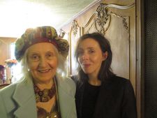 Barbetta owner Laura Maioglio with Anne-Katrin Titze celebrates New Italian Cinema